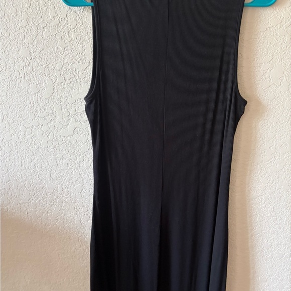 Bebe Black Sleeveless Sheath Maxi Dress - Picture 5 of 8